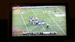 Brett Favre gets knocked out on Minnesotas frozen field [upl. by Nojad]