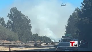 Varias agencias detienen el avance del incendio de Buena cerca de Watsonville [upl. by Hillary201]