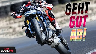 Unser schnellster Mann gibt Feuer  Ducati Streetfighter V4 S 2023 im Test [upl. by Setiram]