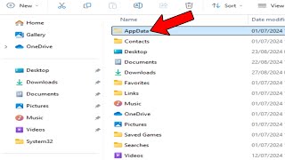 How To Fix AppData Folder is Missing in Windows 11 [upl. by Tyrone]
