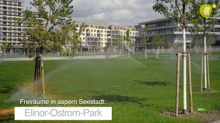 Freiräume in aspern Seestadt Pt 5 – ElinorOstromPark [upl. by Russon]