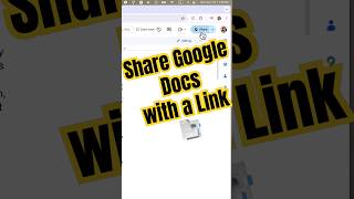 How to Share a Google Doc via a Link [upl. by Amadeo117]