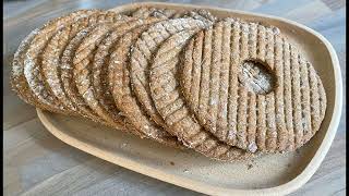 Knäckebröd Swedish Rye Crispbread [upl. by Alleda613]