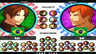 KOF XI  Hozuki vs ggsknox [upl. by Alekat551]