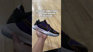 Nike Kobe 5 Protro Cushion Crush Test nikebasketball kobe5protro mambamentality [upl. by Yanrahs]