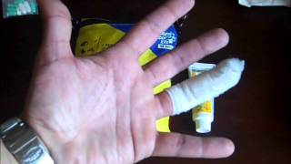 Sliced Finger First Aid and Shoutout by TheUrbanPrepper [upl. by Anderea840]