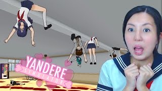 Hang the rivals Real Yandere plays yandere simulator [upl. by Erot]