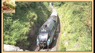 Dramatic Rescue of The Torbay Express 4464 60019 Bittern 19th Aug 2012 [upl. by Dream836]