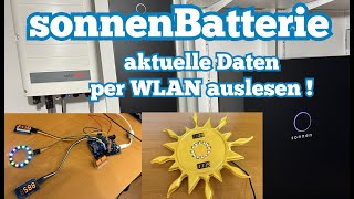 sonnenBatterie Performance 10  Auslesen per WLAN [upl. by Zadack762]