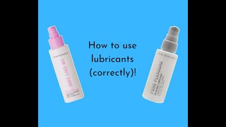 HOW TO USE LUBRICANTS CORRECTLY  PURE ROMANCE [upl. by Goodson]