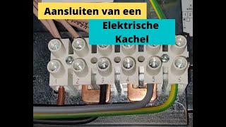 Hoe een elektrische kachel of kookplaat aansluiten [upl. by Annohsed829]