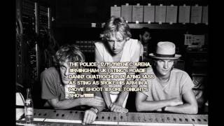 The Police Birmingham quotNEC Arenaquot 12191981 broken arm show FULL SHOW [upl. by Chasse]