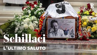 I FUNERALI di Totò SCHILLACI migliaia in cattedrale a PALERMO [upl. by Barrington]