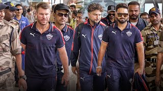 Delhi Capitals Team arrives to Play Next Match with Hardik Pandyas Mumbai Indians  IPL 2024 [upl. by Arama]