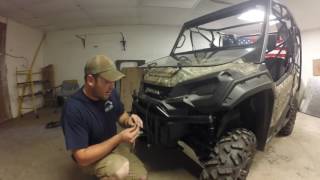 Armor Tech Honda Pioneer 1000 Cab installation [upl. by Couq826]