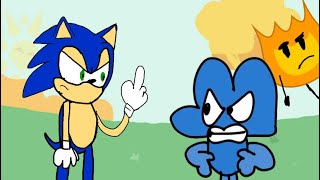 Sonic The Hedgehog Meets Bfb Four Ft GeoScarton [upl. by Bueschel]