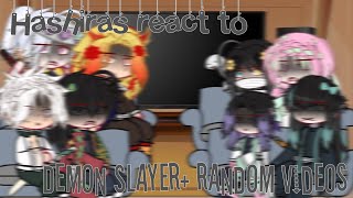 Hashiras react to demon slayer random videos short reactions are not canon⚠️ [upl. by Latonia]