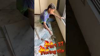 Floring tile 12 fitting 🙏🌫️trending tiles youtubeshorts subscribe shorts [upl. by Hinson]