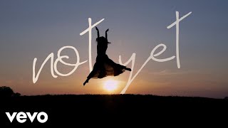 Brett Young  Not Yet Lyric Video [upl. by Anilag527]