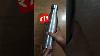 Loot Price 🤩 Stainless steel water Bottle ₹74 flipkart shorts waterbottle [upl. by Rabma]