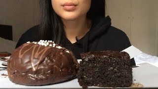 EATING Chocolate Cake amp Chocolate Bread 🍫 Eating ShowEating SoundsASMR [upl. by Slinkman]