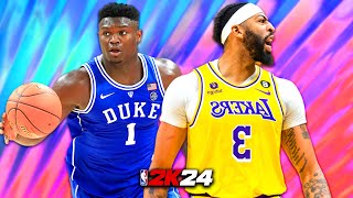 The Best Power Forward Build for NBA 2K24 [upl. by Zsa Zsa]