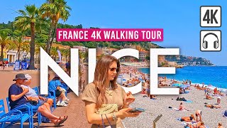 NICE France 4K Walking Tour  Captions amp Immersive Sound 4K Ultra HD60fps [upl. by Nozicka270]