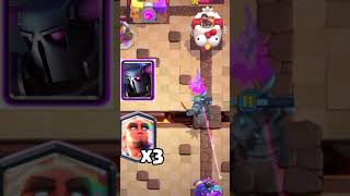 How much magic archer counter a PEKKA clashroyale [upl. by Feinstein]