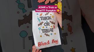 ASMR Trick or Treat Blind Bag Opening 🤩💕🎃 shorts ytshorts asmr asmrsounds blindbag fun [upl. by Gorski]