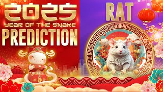 2025 Chinese Zodiac Rat Horoscope Prediction [upl. by Acey]