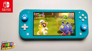 Super Mario 3D World Sprawling Savanna On Nintendo Switch Lite [upl. by Aiksa]