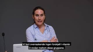 VitaminD og kognisjon Foredrag av overlege Jelena Soares [upl. by Gronseth356]