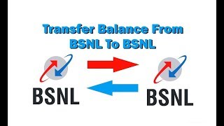 BSNL MOBILE BALANCE TRANSFER TRICK PROCEDURE [upl. by Nnaillek414]