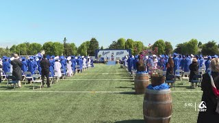 2024 Lompoc High School graduates receive diplomas [upl. by Chastity900]