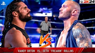 Seth Freakin Rollins BEST Match Ever Against Randy Orton [upl. by Nrublim]