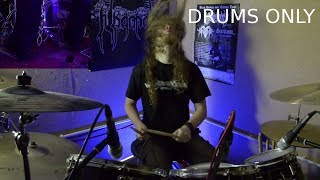 BEHEMOTH  Blow Your Trumpets Gabriel  COVER Drums Only by Wanja Nechtan Gröger [upl. by Casmey]