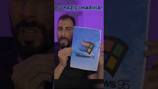 Yazıcıdan Windows 95 Kapağı Basmak🔥 [upl. by Nocaed]