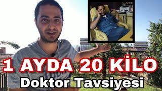 1 AYDA 20 KİLO VERDİM Doktor Kimliğimle Anlatıyorum [upl. by Barthol890]