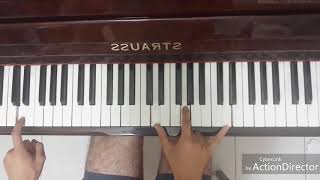 ZINEK YA BOUDLAL  GHANI TUTORIAL PIANO [upl. by Craven]