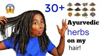 30  Ayurveda Herbs Treatment For Stronger Healthy Hair Growth  Natural Hair Length Retention [upl. by Chapell]