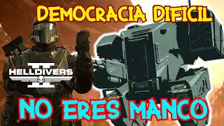 HELLDIVERS 2 NO ERES TU SI ESTA BIEN DIFICIL SOLEAR AHORITA [upl. by Nylanaj]