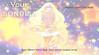 KanjiRomajiVietsubEngsub Star☆Twinkle Pretty Cure  Your Sonrisa キミのソンリッサ [upl. by Benn]