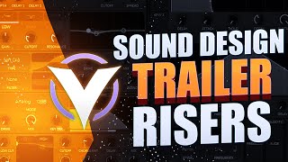 How To Sound Design Trailer Risers using Vital [upl. by Ceporah]