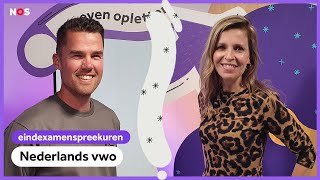 Examenspreekuur Nederlands vwo met docenten Arnoud en Bregje [upl. by Boni]