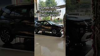 Hyundai Alcazar top model diesel without sunroof review hyundai alcazar diesel sunroof part1 [upl. by Treblih]