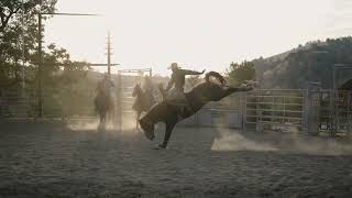 Bronc Practice At Veater Ranch [upl. by Lela]