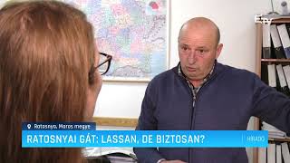 Ratosnyai gát lassan de biztosan – Erdélyi Magyar Televízió [upl. by Ppik687]