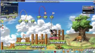 Maplestory pet walking road [upl. by Rehpinej]