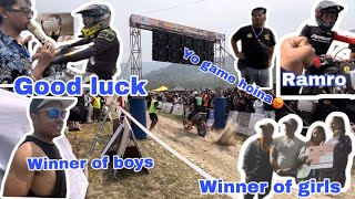 Pokhara enduro race grand final day 2 winners haru 🏆🏅🎖️🥇🥈🥉 paxi Sab sad 😞 [upl. by Calderon866]