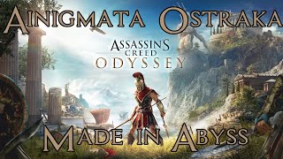 Assassins Creed Odyssey Made in Abyss Ainigmata Ostraka Solution Kythera 100 Completion [upl. by Mccallum]